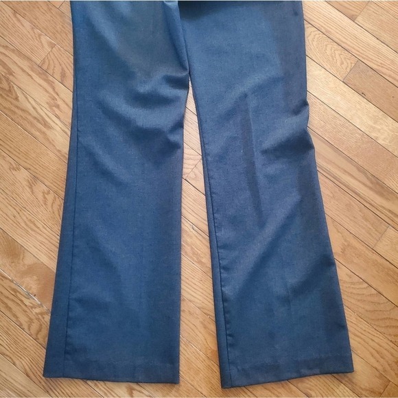 New York & Company Stretch size 4 Average Dark Grey Mid Rise Dress Pants - Picture 7 of 7